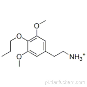 Benzenoetanoamina, 3,5-dimetoksy-4-propoksy-CAS 39201-78-0